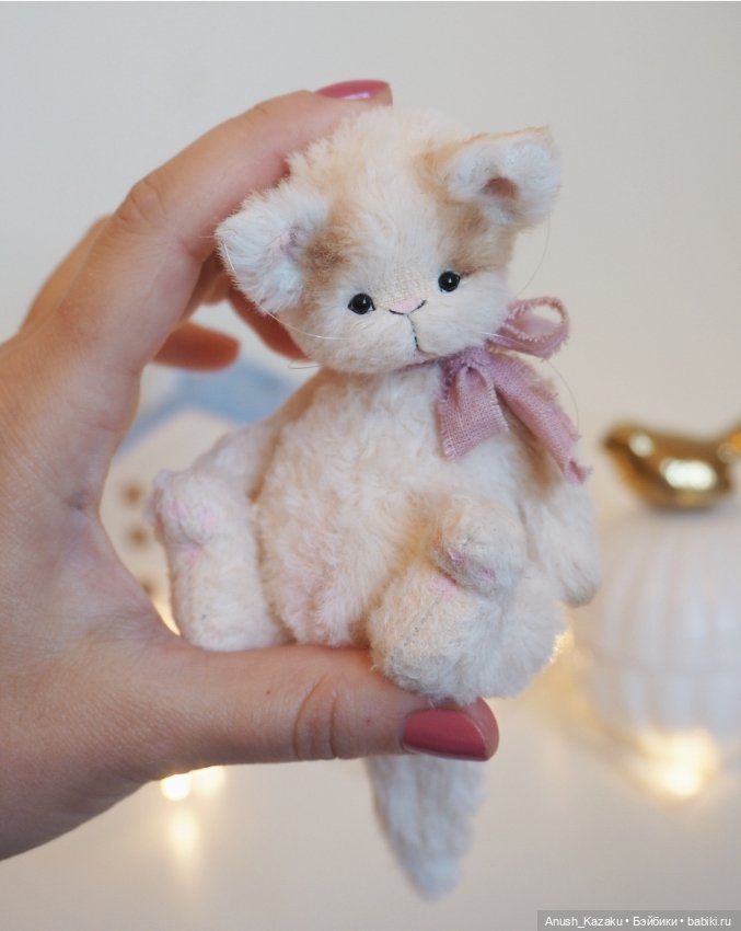 Котёночек Мэлвин 💗 — Авторские мишки Тедди и друзья: фото (фото 4)