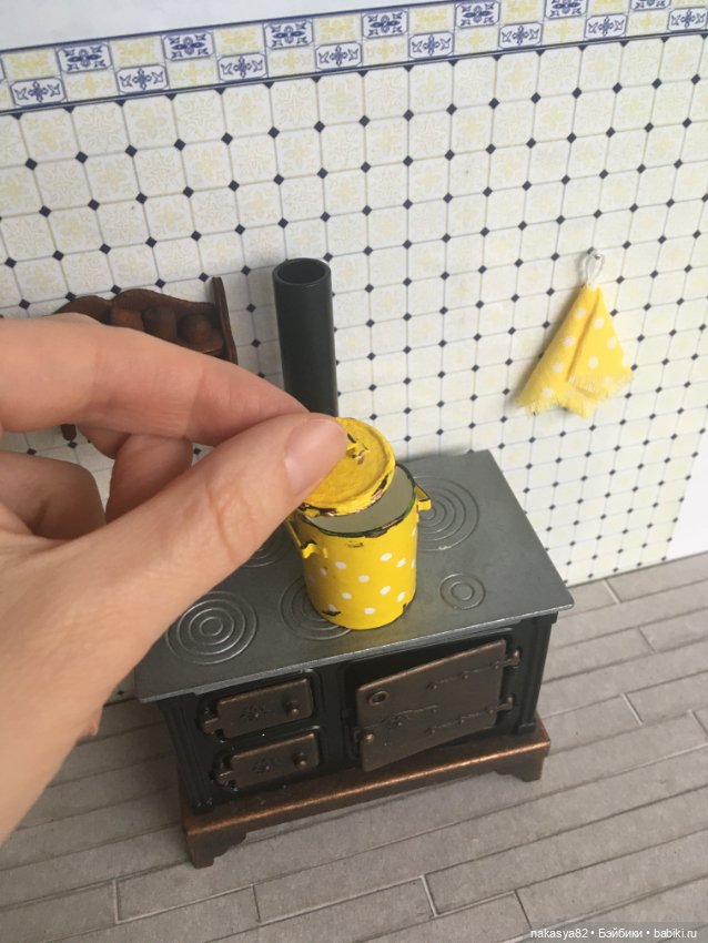 Кастрюлька — Кукольная миниатюра своими руками: еда (фото 2)