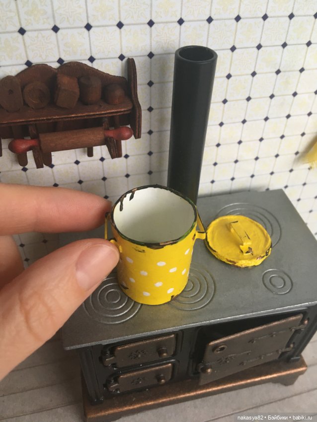 Кастрюлька — Кукольная миниатюра своими руками: еда