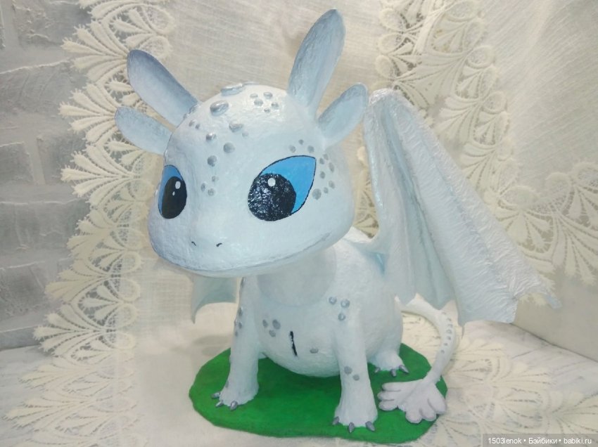 Как приручить дракона 2 — Лепка авторских игрушек и папье (фото 9)