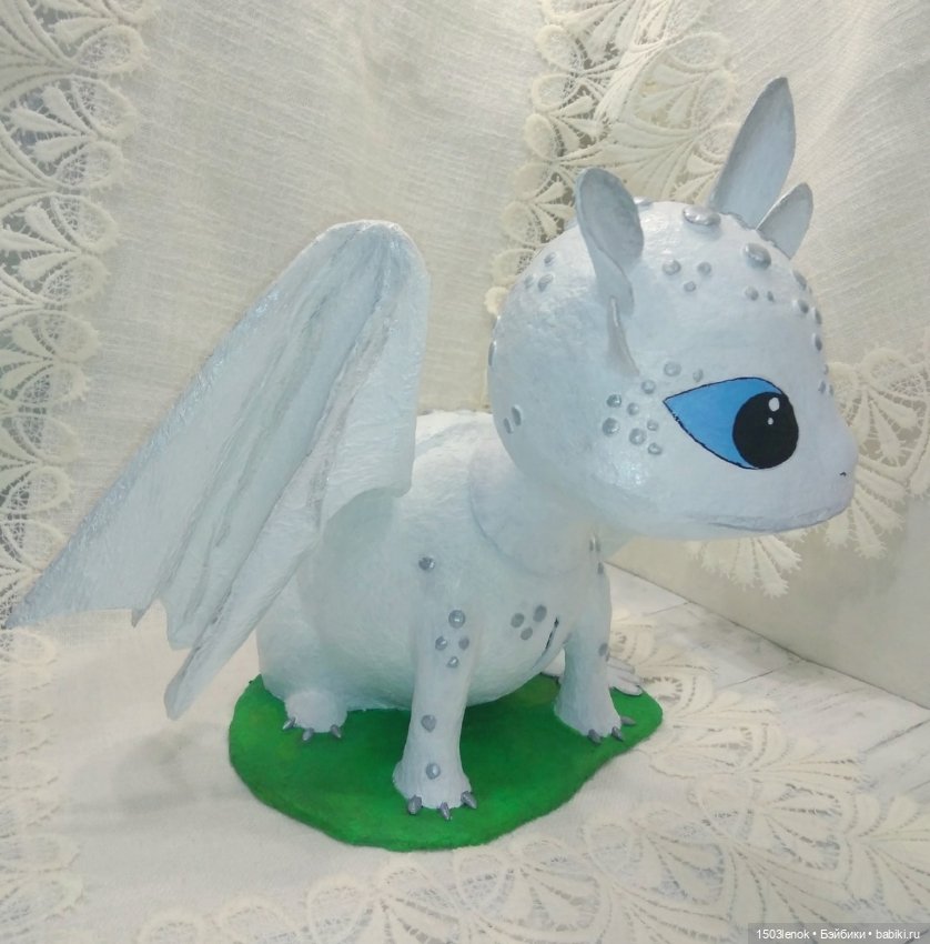 Как приручить дракона 2 — Лепка авторских игрушек и папье (фото 6)