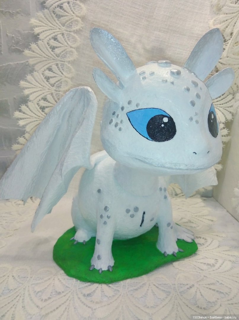 Как приручить дракона 2 — Лепка авторских игрушек и папье (фото 8)