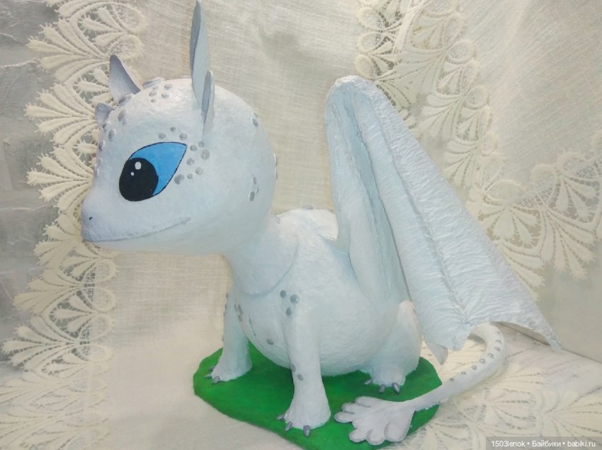 Как приручить дракона 2 — Лепка авторских игрушек и папье (фото 10)