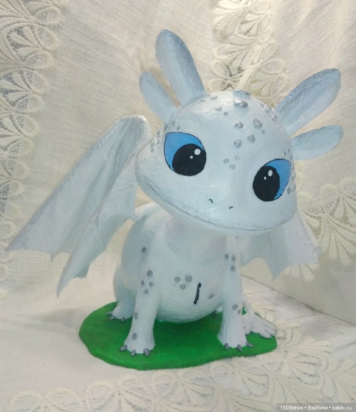 Как приручить дракона 2 — Лепка авторских игрушек и папье (фото 7)