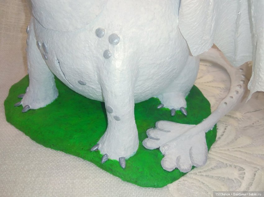 Как приручить дракона 2 — Лепка авторских игрушек и папье (фото 5)