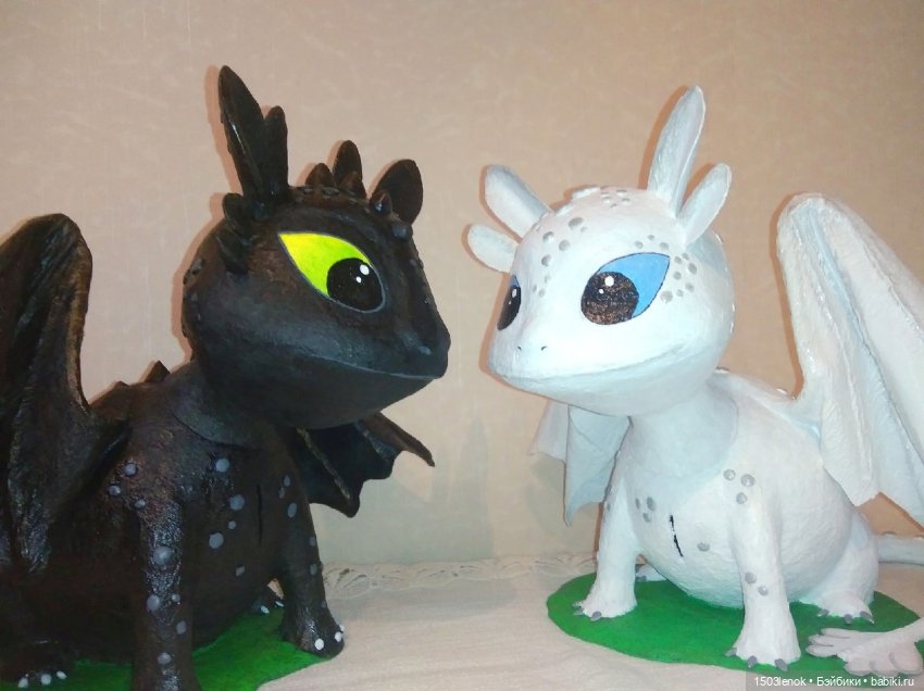 Как приручить дракона 2 — Лепка авторских игрушек и папье