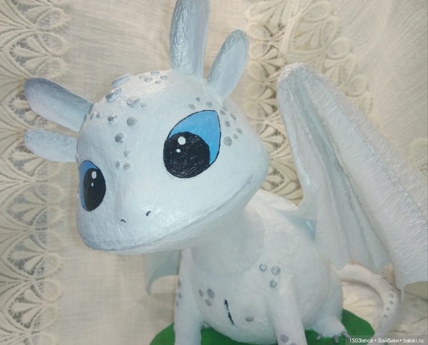 Как приручить дракона 2 — Лепка авторских игрушек и папье (фото 4)