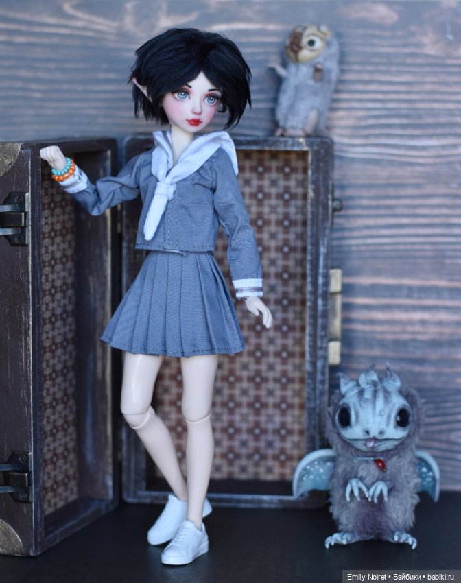 Ушастая бунтарка — ООАК и репейнт игровых кукол: Bratz (фото 3)