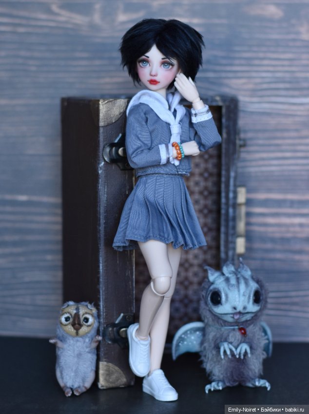 Ушастая бунтарка — ООАК и репейнт игровых кукол: Bratz (фото 5)