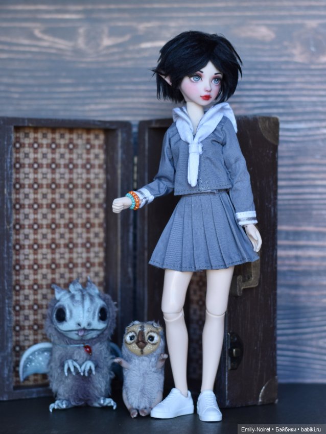 Ушастая бунтарка — ООАК и репейнт игровых кукол: Bratz (фото 8)