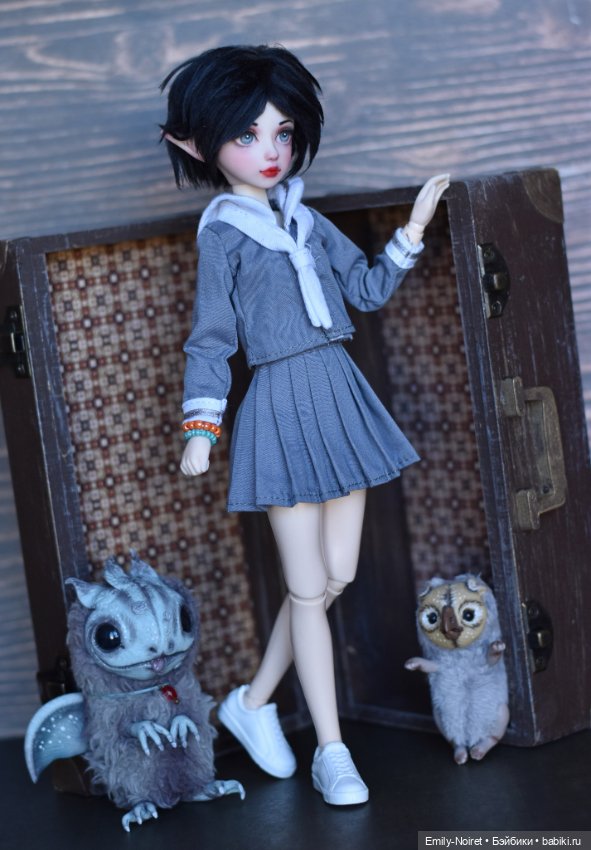 Ушастая бунтарка — ООАК и репейнт игровых кукол: Bratz (фото 6)