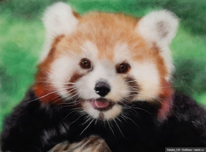 Картина шерстью — Наши хобби и творчество: вышивка