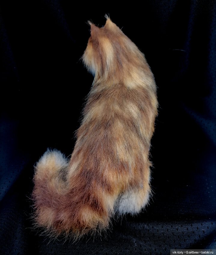 Трёхцветная кошечка... Я вновь взялась за иголку 😄 (фото 8)