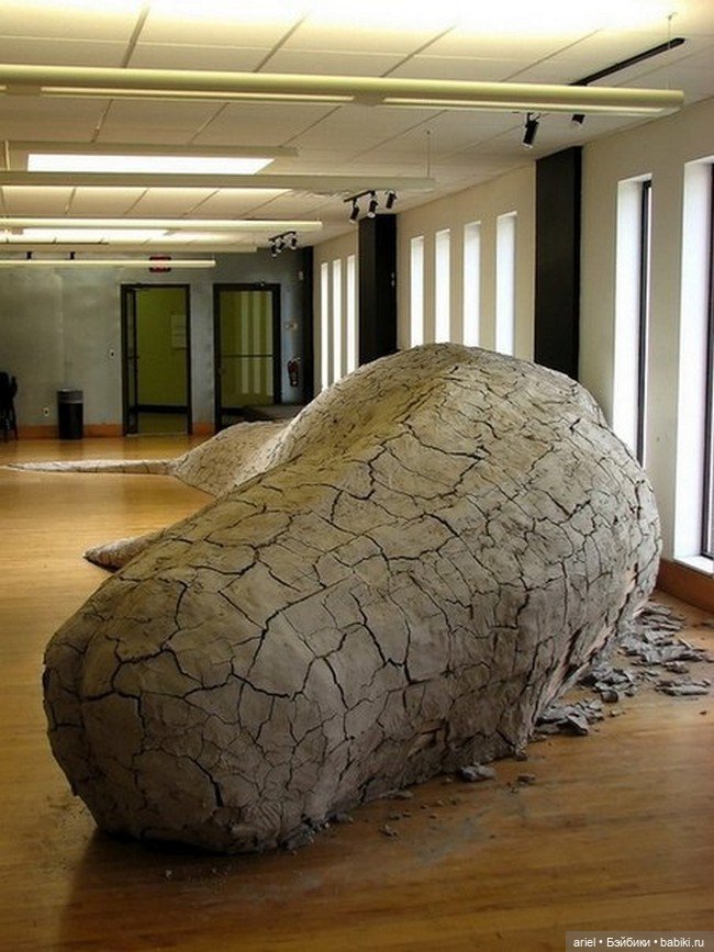 Скульптуры из влажной глины от Shay Church (фото 4)