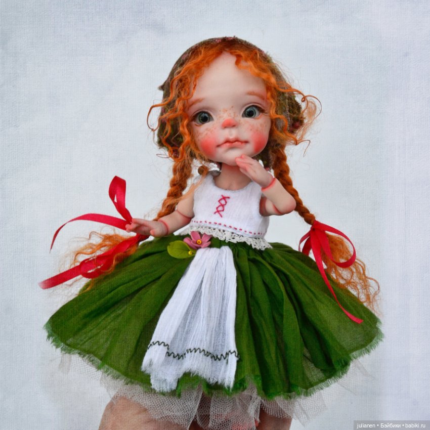 Шарнирная кукла Алёнушка — Авторские шарнирные куклы своими руками: лепка