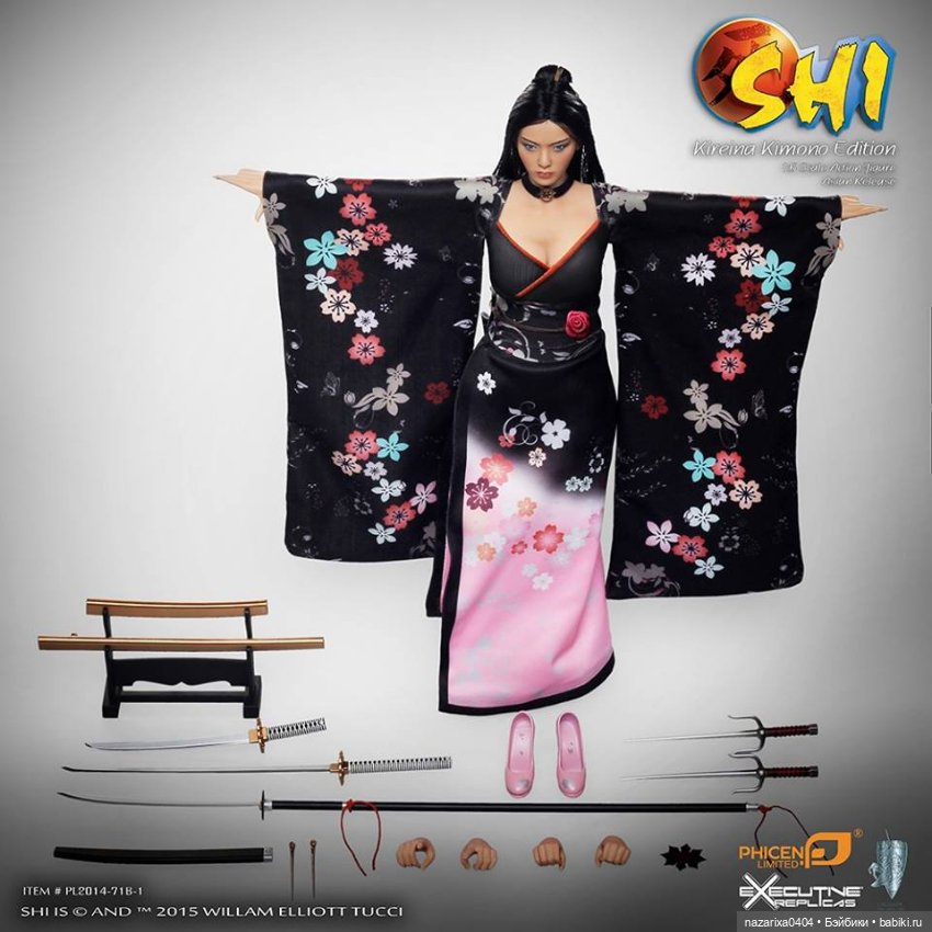 "Мадам БАТТЕРФЛЯЙ" — Куклы Phicen (TBLeague/Фицен): бесшовные тела (фото 6)