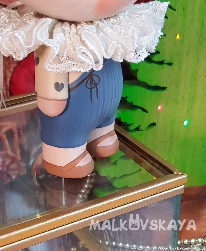 Деревянный медвежонок — Авторские игрушки из дерева: резьба (фото 7)