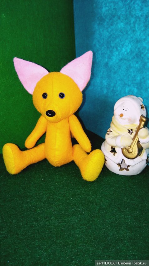 Рыжик — Авторские игрушки из разных материалов: синельная проволока