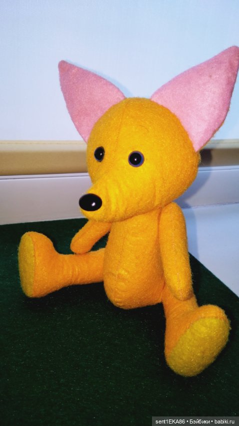 Рыжик — Авторские игрушки из разных материалов: синельная проволока (фото 5)