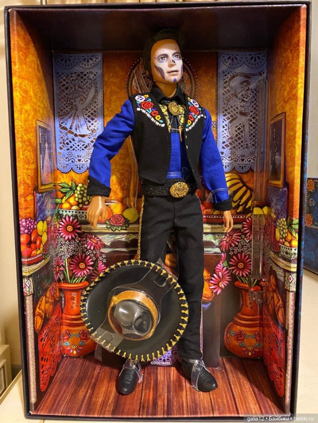 Барби и Кен 2022 к празднику Дня мертвых (Día De Muertos) (фото 3)