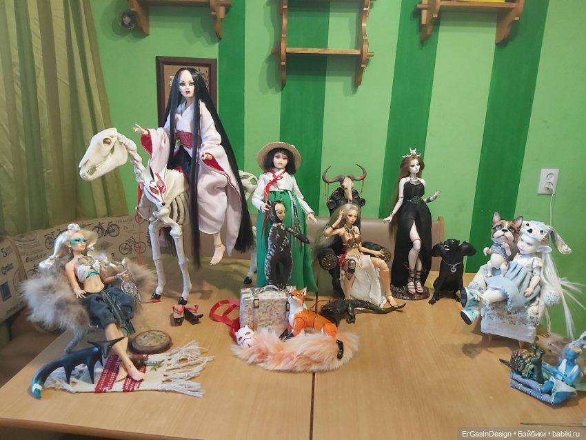 ЗНАКОМСТВО. Я, мои куклы и просто «бедовые отношения » с русским языком…