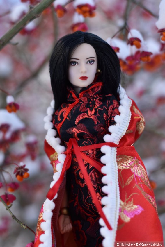 Девушка в красном — Разные шарнирные куклы (не БЖД): редкие (фото 6)