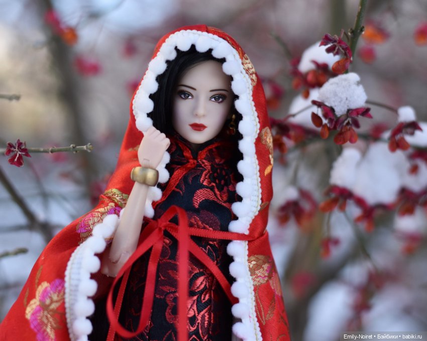 Девушка в красном — Разные шарнирные куклы (не БЖД): редкие (фото 4)