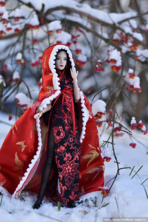 Девушка в красном — Разные шарнирные куклы (не БЖД): редкие (фото 3)