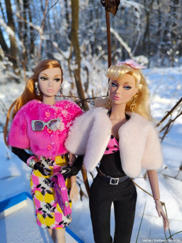 Снежные красавицы. Поппи Пледик и Поппи Сахарок