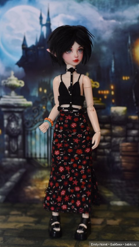 Готичная Виенна — ООАК и репейнт игровых кукол: Bratz (фото 6)