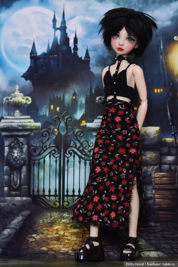 Готичная Виенна — ООАК и репейнт игровых кукол: Bratz (фото 5)