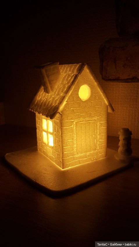 МК от Таниты (камин из пенопласта) (фото 5)