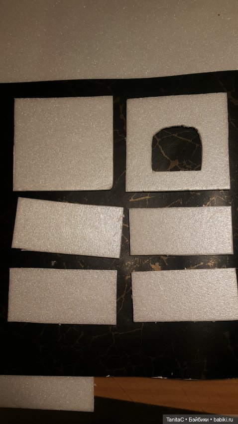 МК от Таниты (камин из пенопласта) (фото 2)