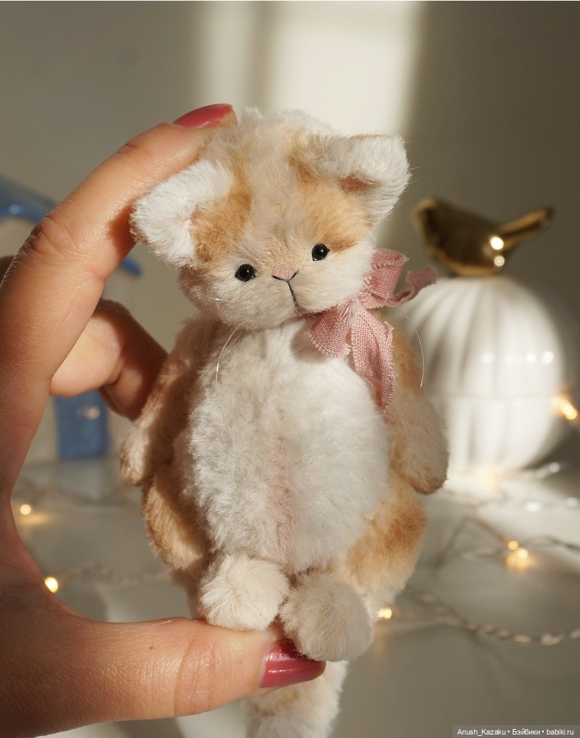 Котёнок Мартин 💗 — Авторские мишки Тедди и друзья: фото (фото 4)