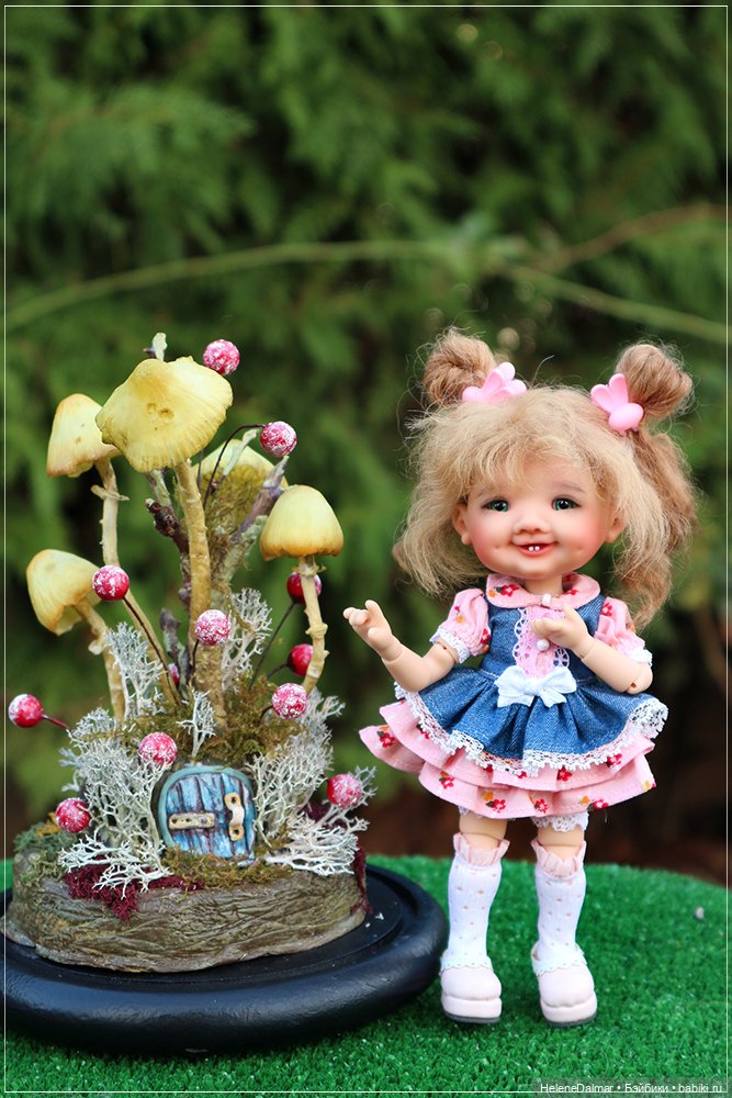 Как я делала светильник с грибами (фото 4)