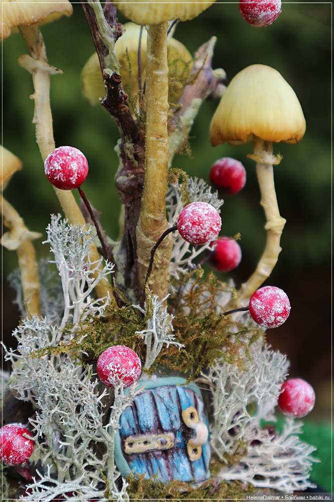 Как я делала светильник с грибами (фото 3)