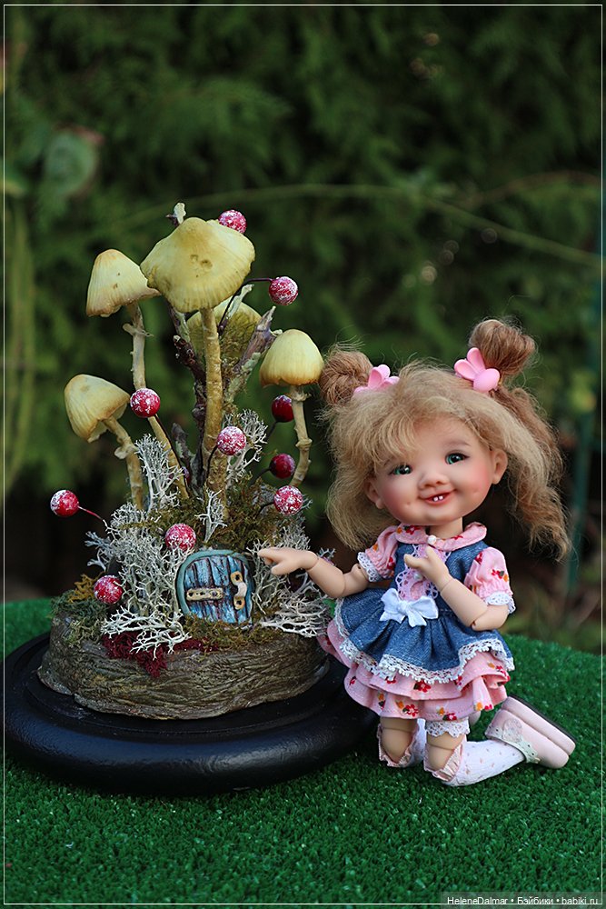 Как я делала светильник с грибами (фото 2)