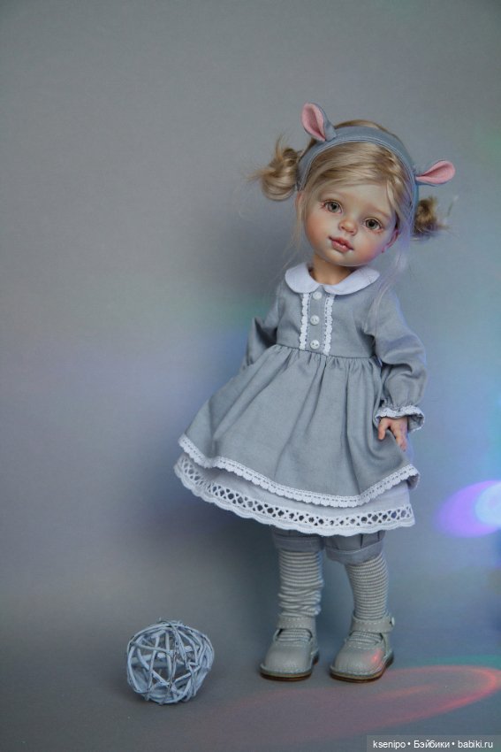 Мышка🐭. ООАК куколки Паола Рейна Paola Reina (фото 3)