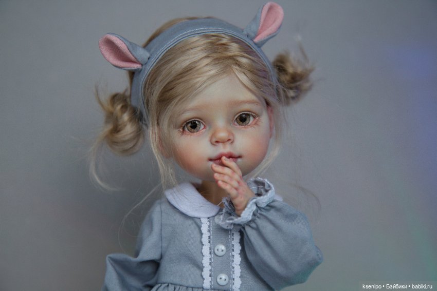 Мышка🐭. ООАК куколки Паола Рейна Paola Reina (фото 8)