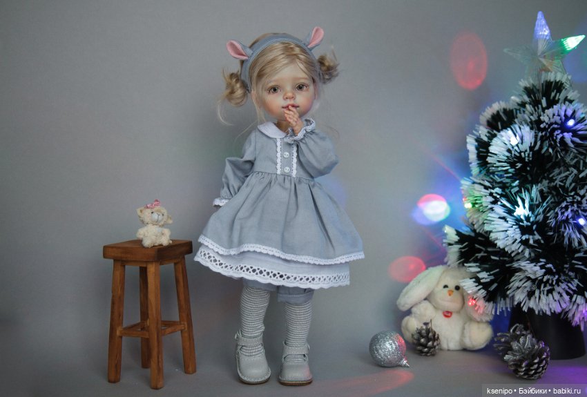 Мышка🐭. ООАК куколки Паола Рейна Paola Reina