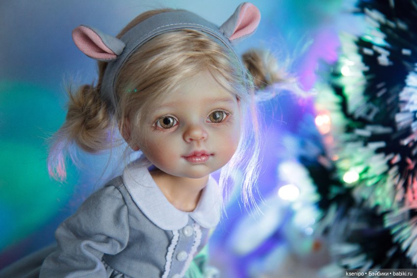 Мышка🐭. ООАК куколки Паола Рейна Paola Reina