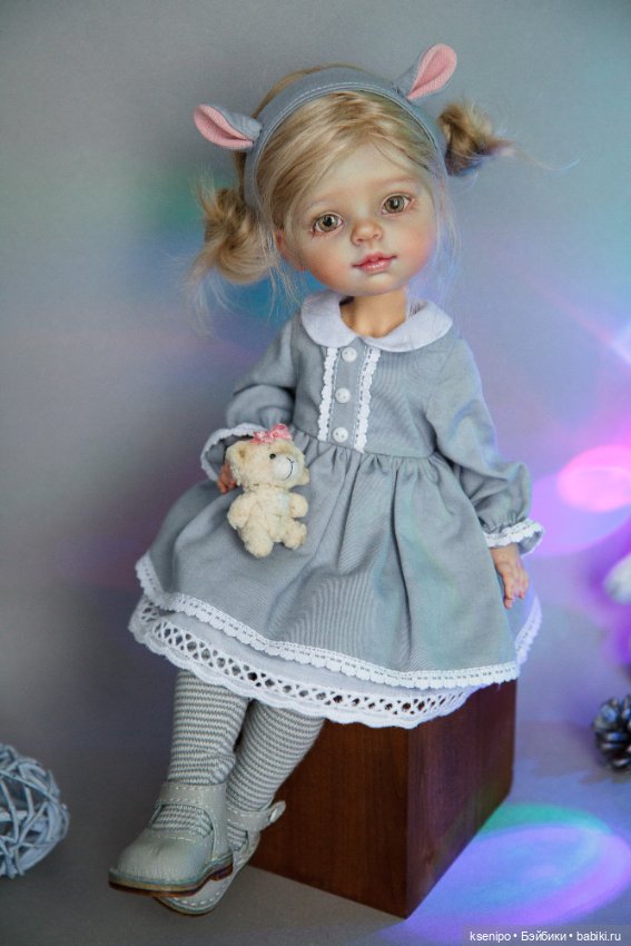 Мышка🐭. ООАК куколки Паола Рейна Paola Reina