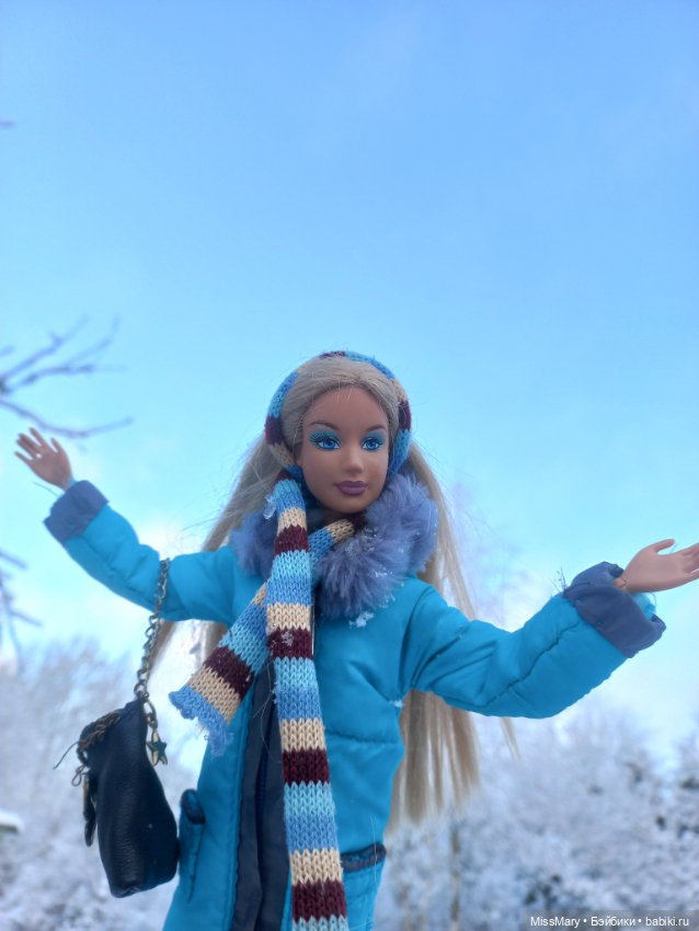 Диана. Прогулка в первый зимний день