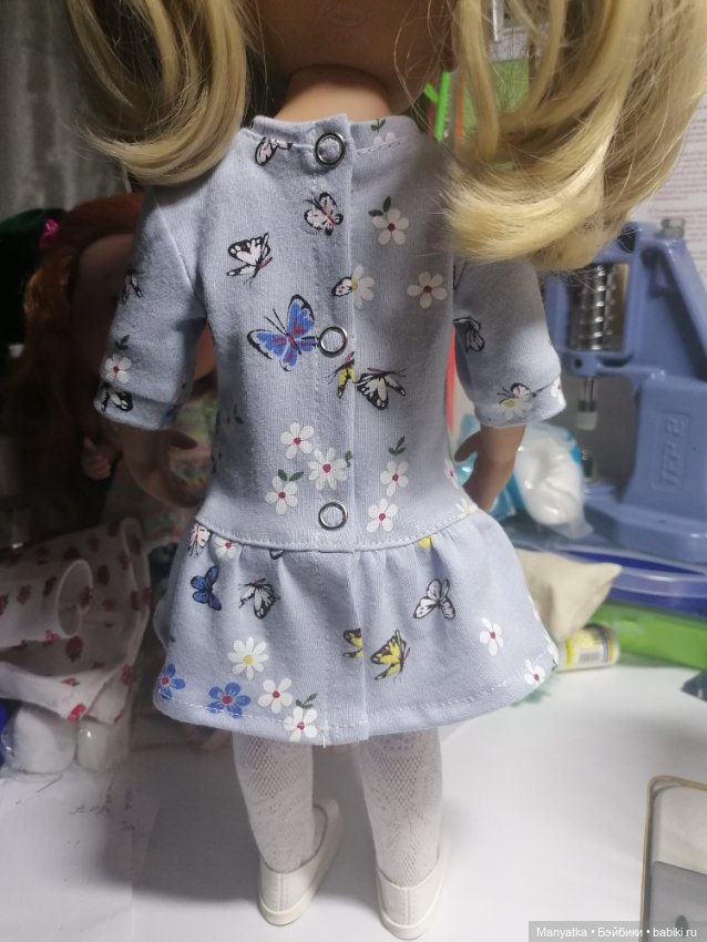 Простая футболочка на Gotz 36 см (фото 5)