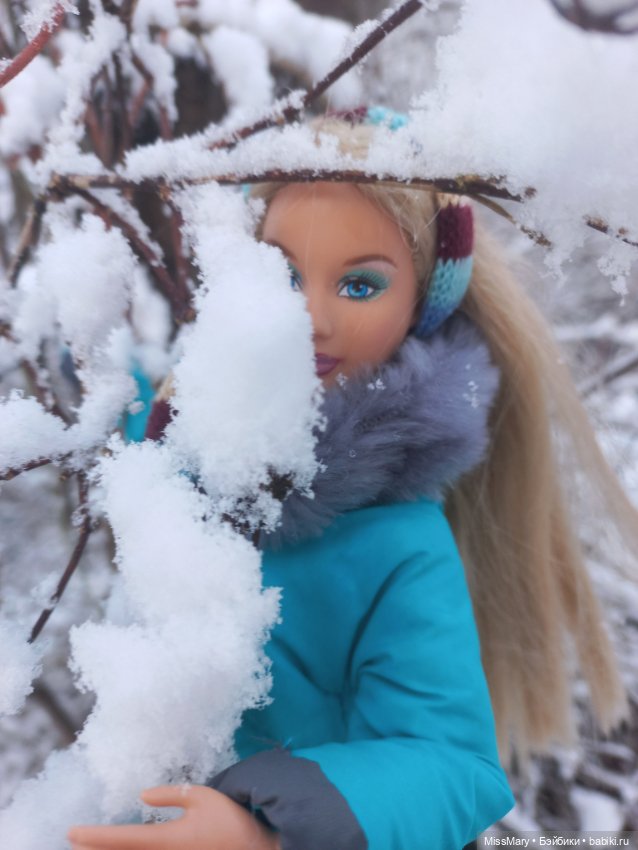 Диана. Прогулка в первый зимний день