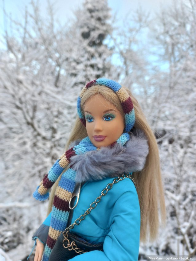 Диана. Прогулка в первый зимний день