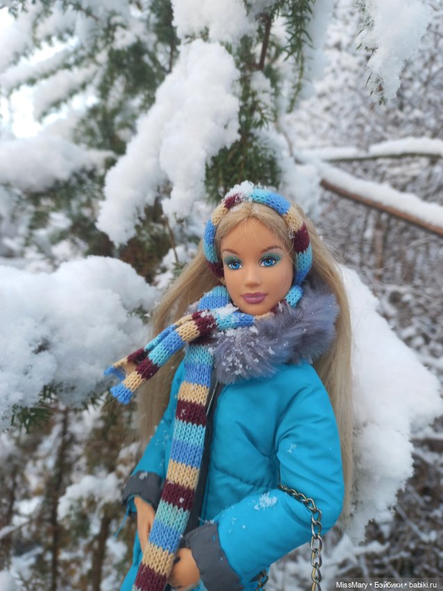 Диана. Прогулка в первый зимний день