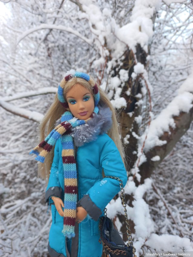 Диана. Прогулка в первый зимний день