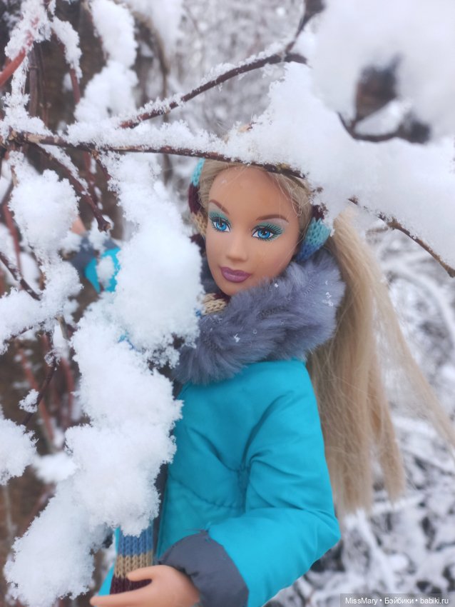 Диана. Прогулка в первый зимний день