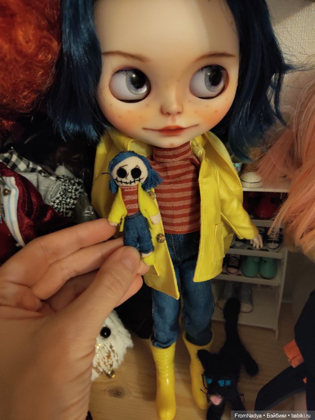 Кастом блайз тбл по мотивам Коралины в стране Кошмаров (фото 9)